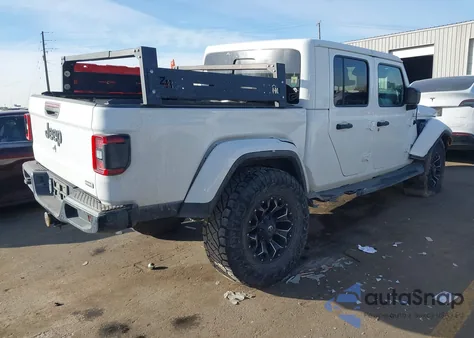 2020 Jeep Gladiator Overland 4X4 from USA, damaged, VIN 1C6HJTFG4LL123736